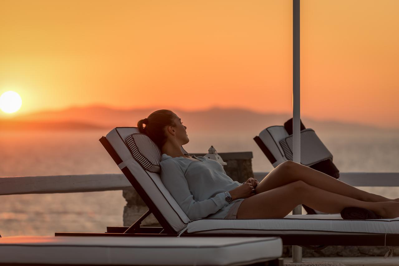 Capo Di Mykonos Resort Agios Ioannis Diakoftis Екстер'єр фото