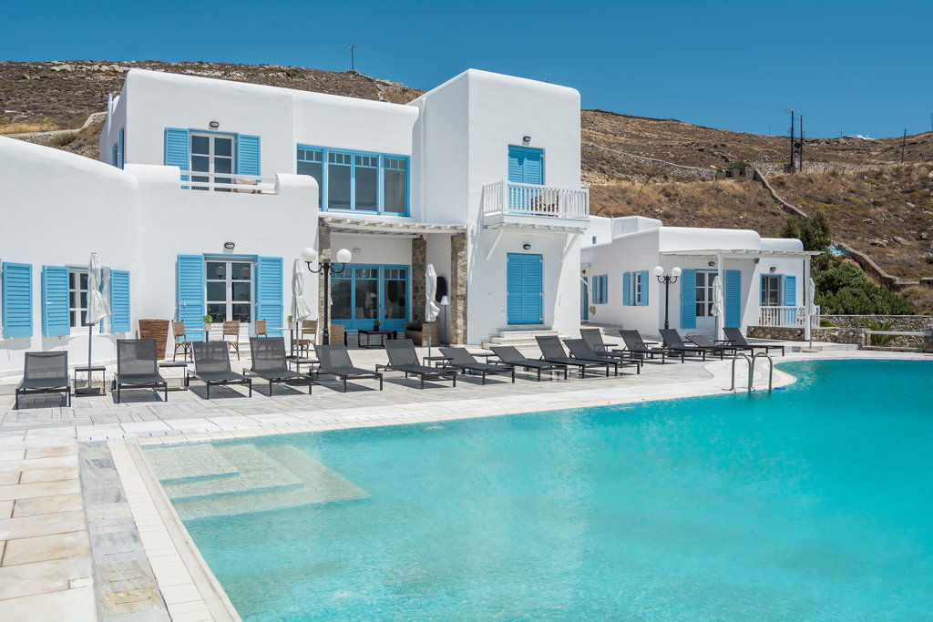Capo Di Mykonos Resort Agios Ioannis Diakoftis Екстер'єр фото