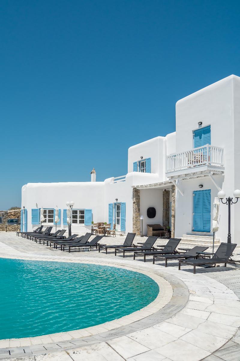 Capo Di Mykonos Resort Agios Ioannis Diakoftis Екстер'єр фото
